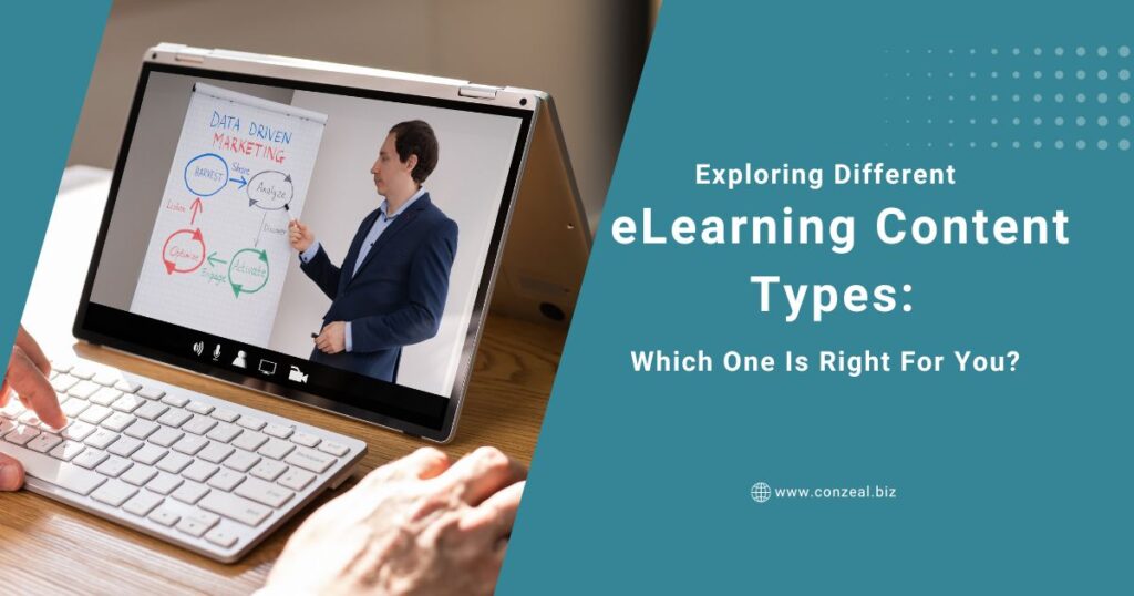 Exploring Different eLearning Content Types - ConZeal